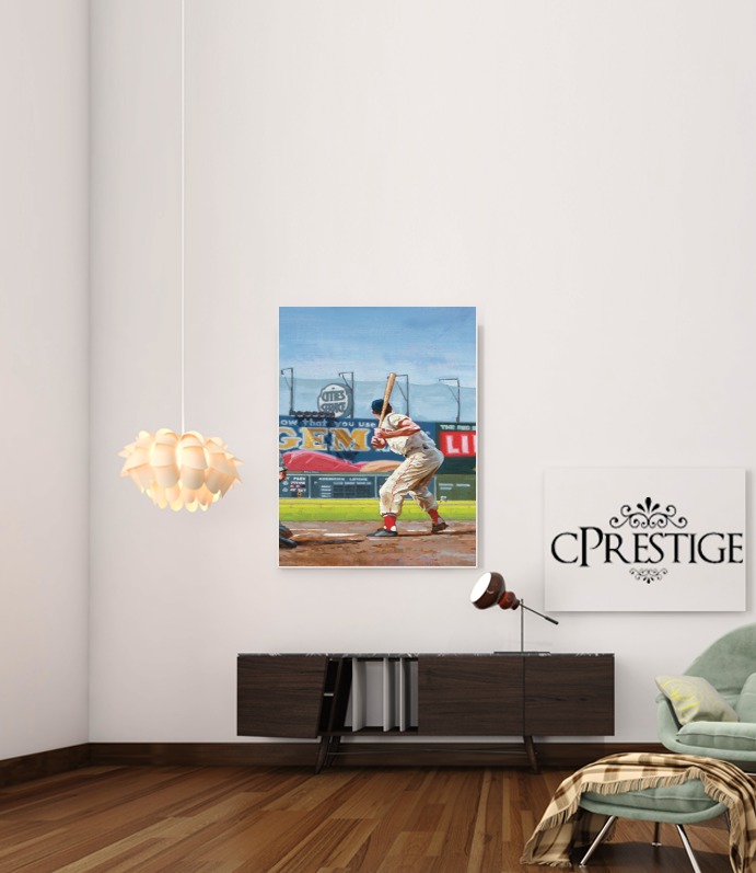 Poster Baseball Painting