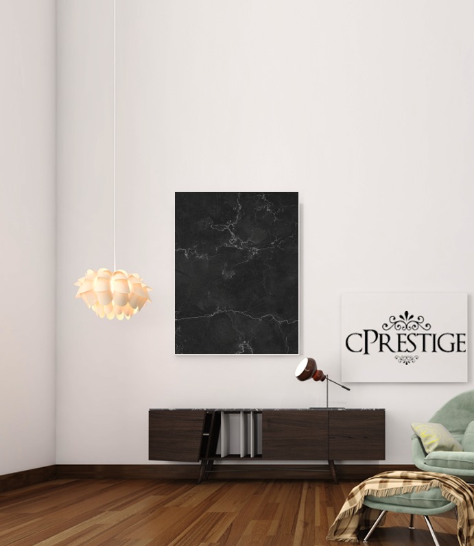 Poster Black Marble
