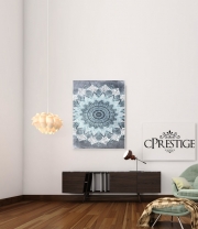 poster-30-40 Bohochic Mandala in Blue
