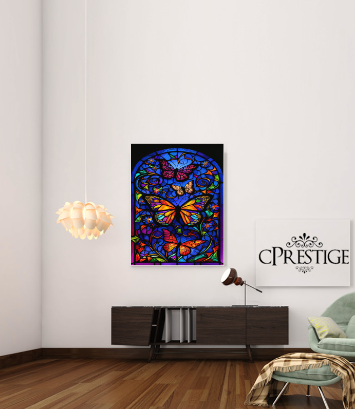 Poster Butterfly Crystal