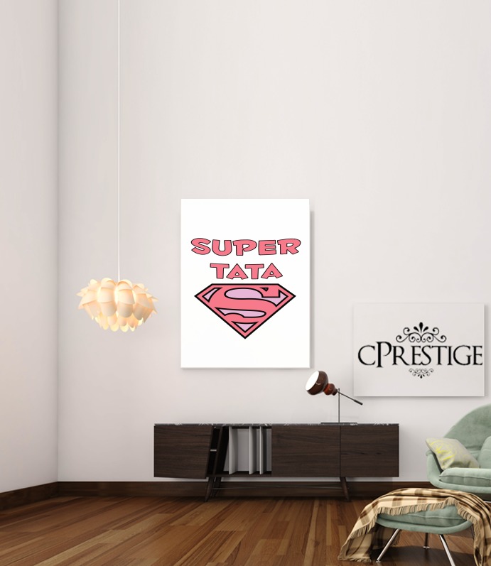 Poster Cadeau pour une Super Tata