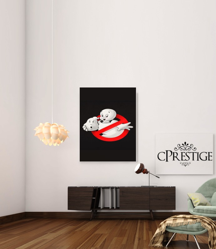Poster Casper x ghostbuster mashup