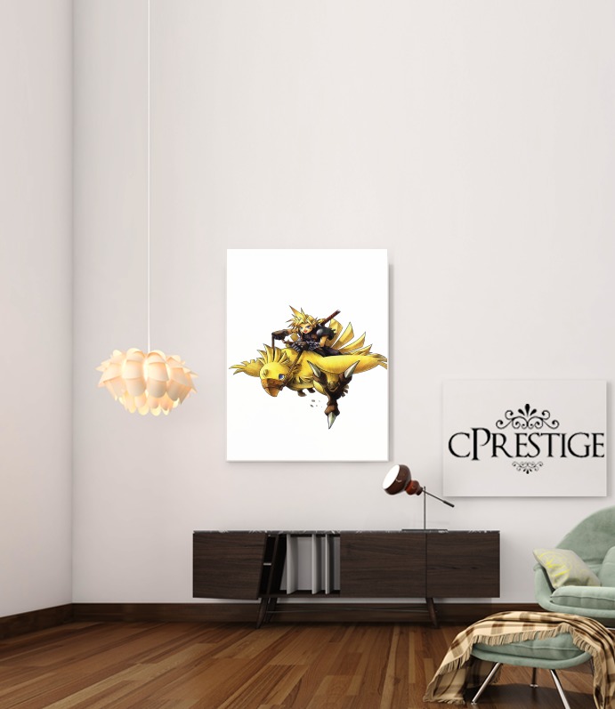 Poster Chocobo and Cloud