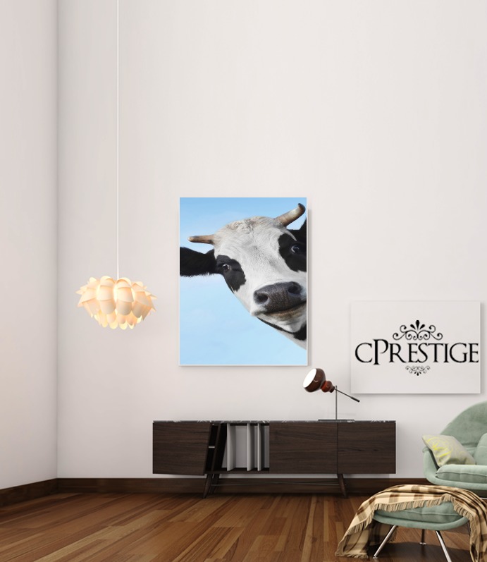 Poster Vache Art Drôle