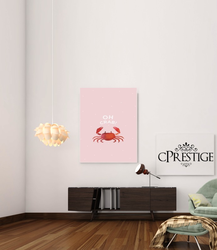 Poster Crabe Pinky