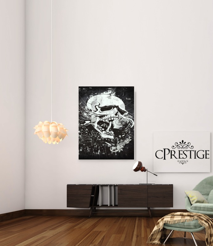 Poster Dark Gothic Skull