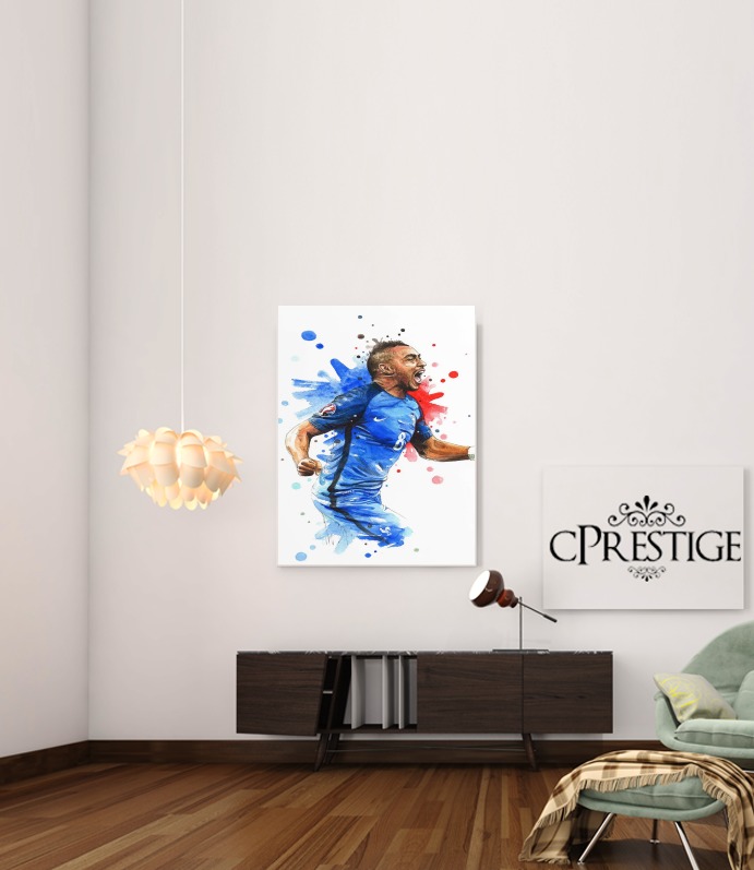 Poster Dimitri Payet Peinture Fan Art France Team 
