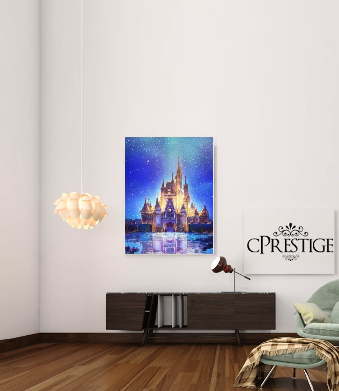 Poster Disneyland chateau