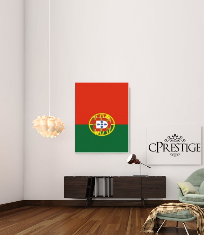 Poster Drapeau Portugal