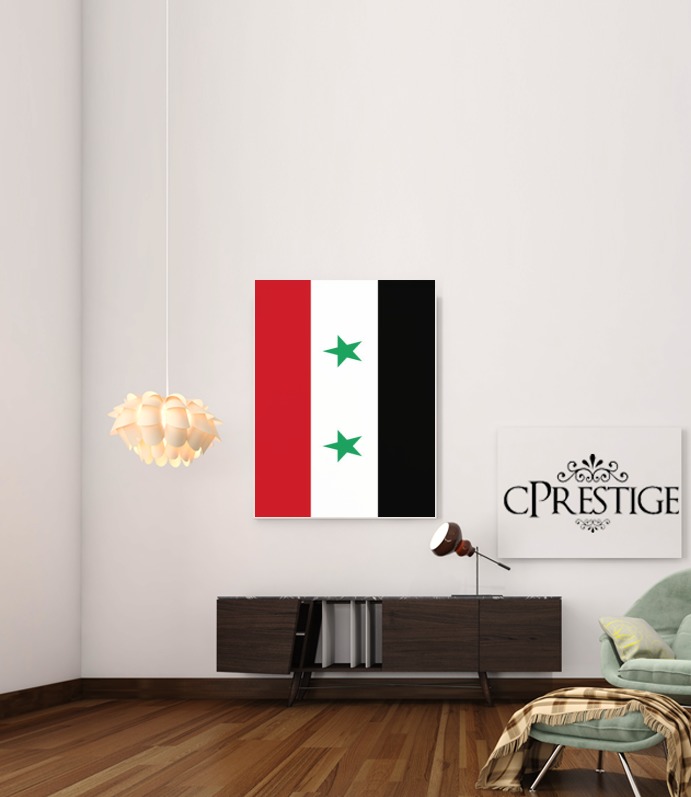 Poster Drapeau Syrie