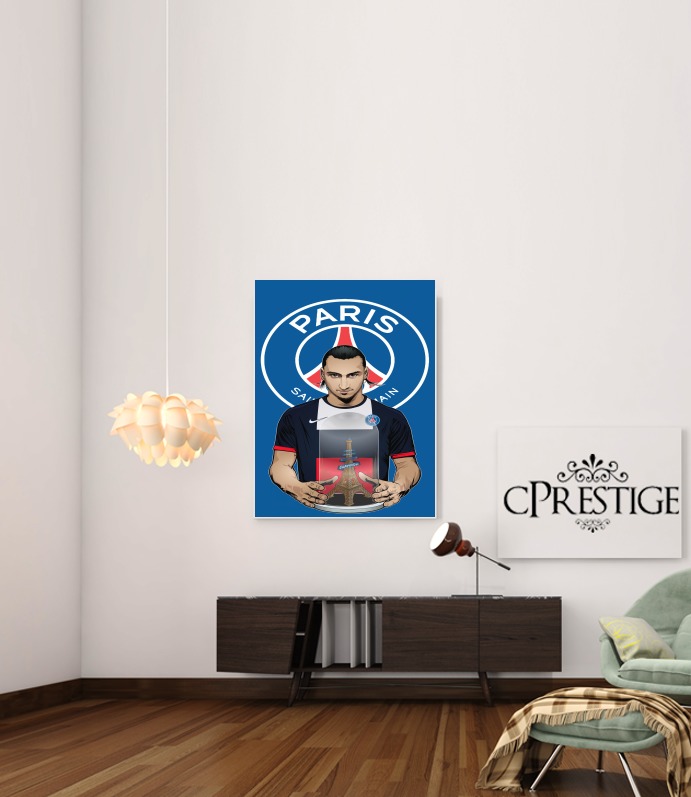 Poster Football Stars: Zlataneur Paris
