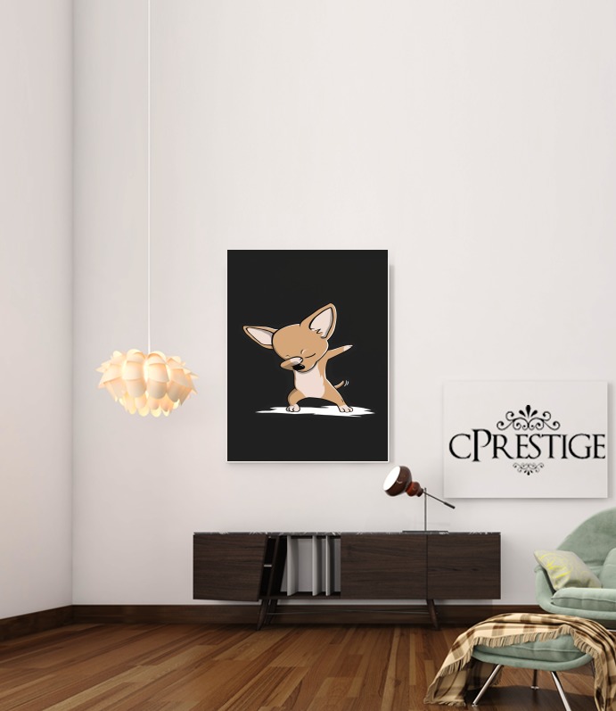 Poster Funny Dabbing Chihuahua