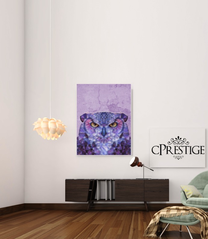 Poster funny owl