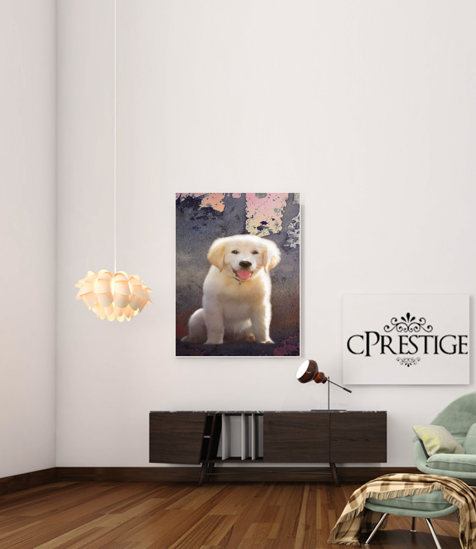 Poster Golden Retriever Puppy