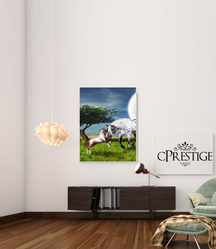 Poster Amour cheval pour toujous