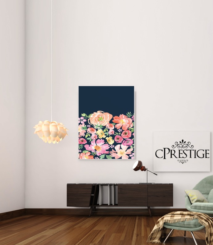 Poster Initiale Flower