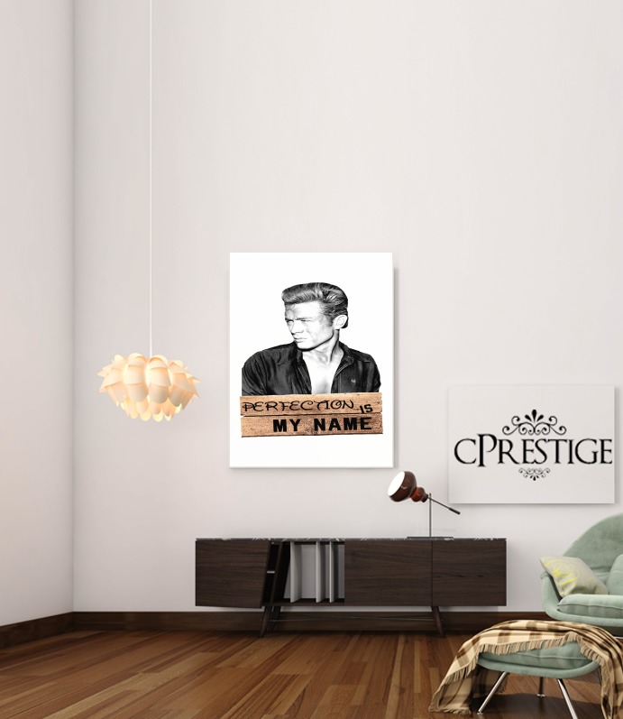 Poster James Dean Perfection is my name