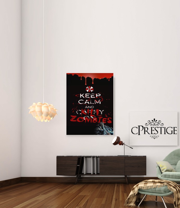 Poster Keep Calm And Kill Zombies