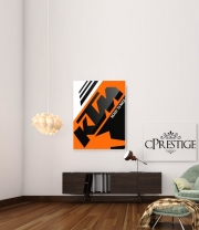 poster-30-40 KTM Racing Orange And Black