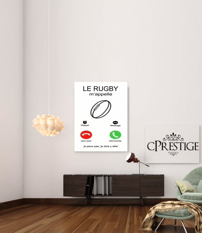 Poster Le rugby m'appelle