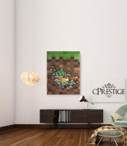 poster-30-40 Minecraft Creeper Forest