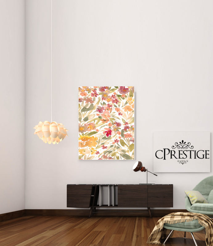 Poster MODERN WATERCOLOR PASTEL FLORALS