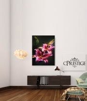 poster-30-40 Painting Pink Stargazer Lily