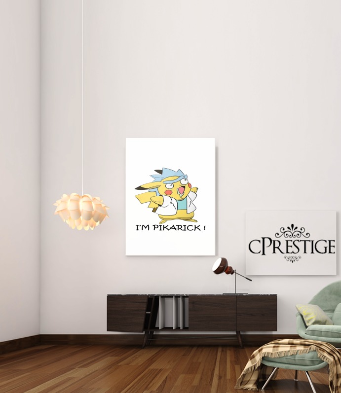 Poster Pikarick - Rick Sanchez And Pikachu 