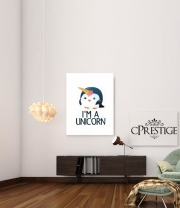 poster-30-40 Pingouin wants to be unicorn