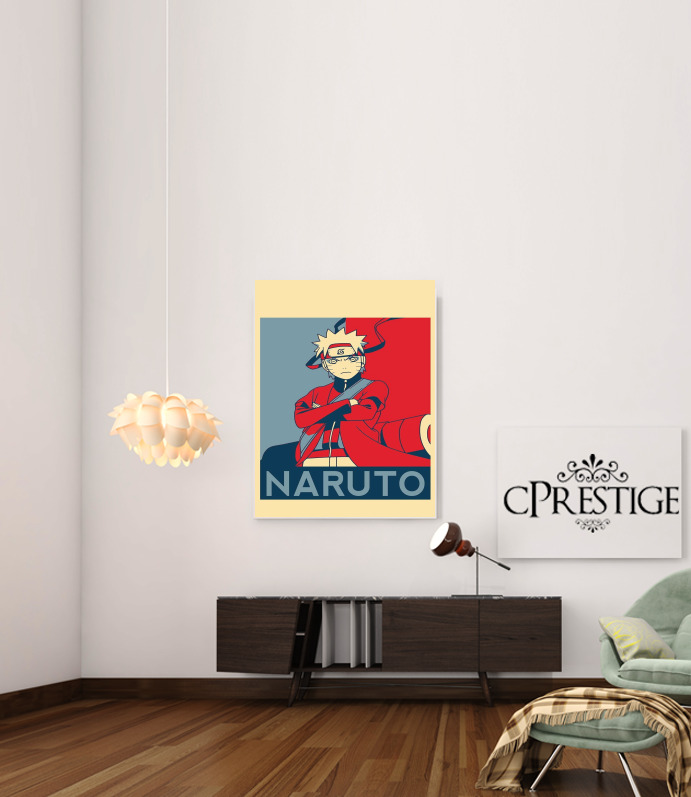 Poster Propaganda Naruto Frog