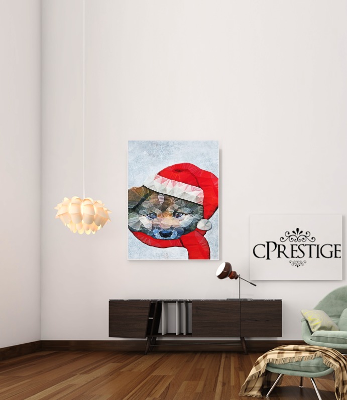 Poster Santa Dog