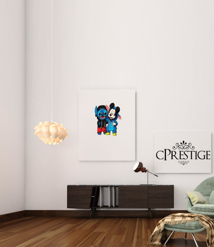 Poster Stitch x The mouse
