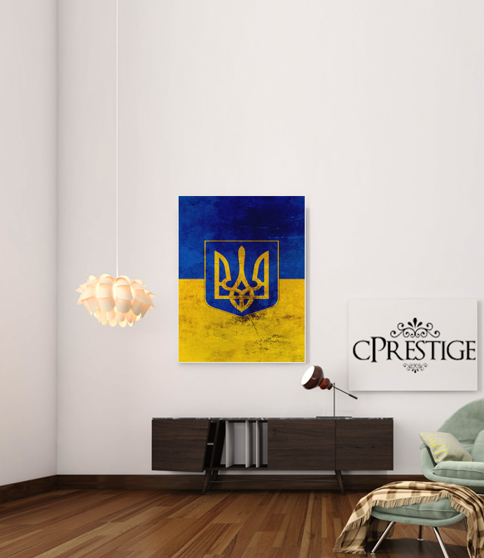 Poster Ukraine Flag