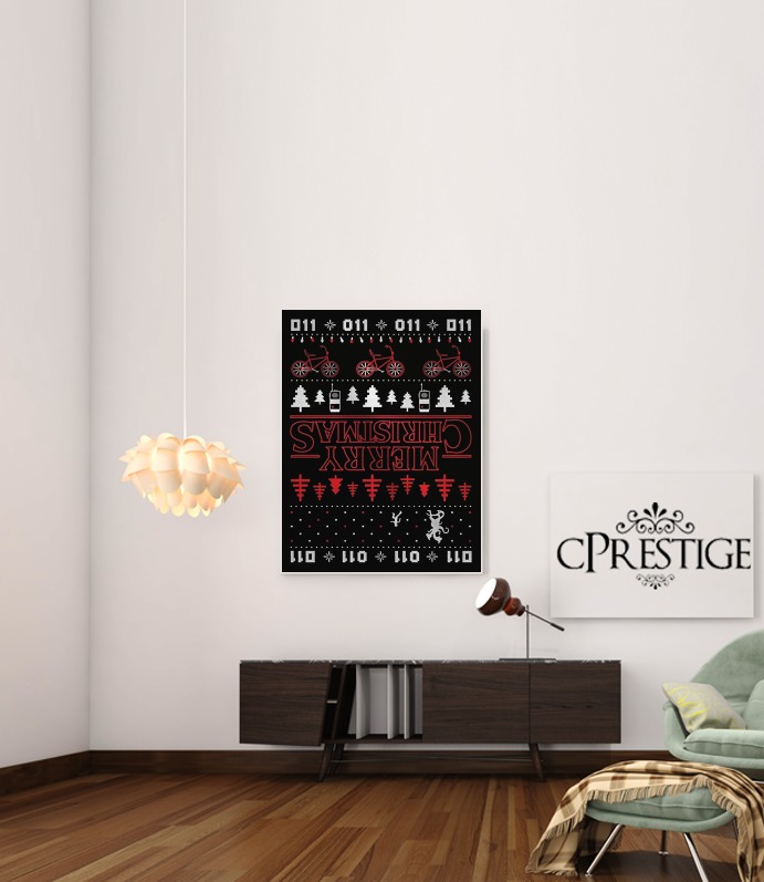 Poster Upside Down Merry Christmas