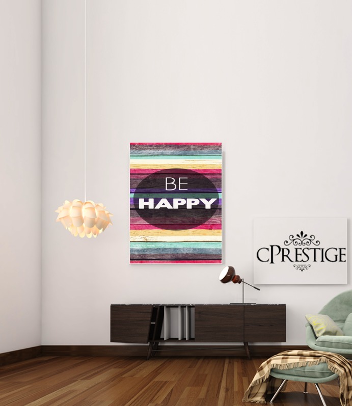 Poster Be Happy