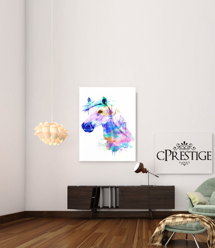 Poster  watercolor horse