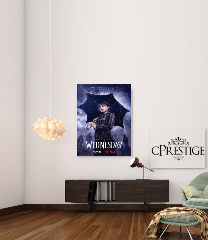 Poster Mercredi Addams Show