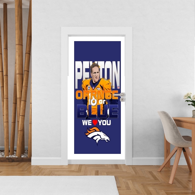 Sticker Football Américain : Payton Manning