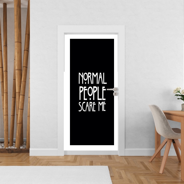 Sticker American Horror Story Normal people scares me
