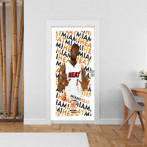Sticker Basketball Stars: Chris Bosh - Miami Heat