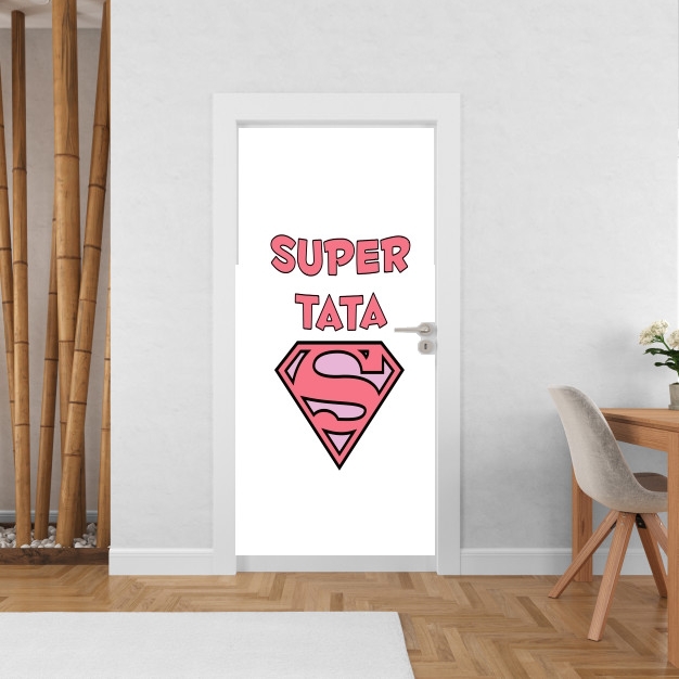 Sticker Cadeau pour une Super Tata