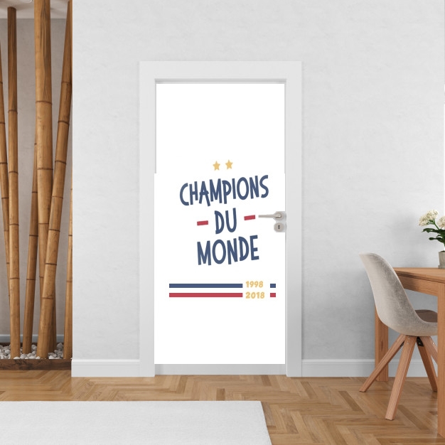 Sticker Champion du monde 2018 Supporter France