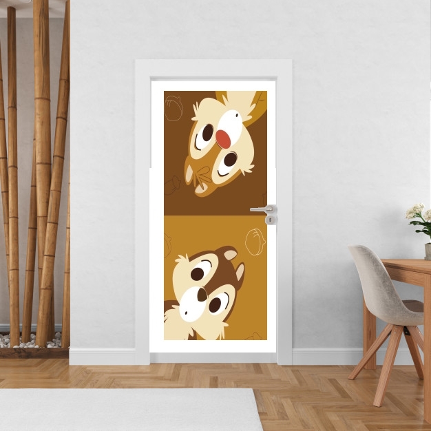 Sticker Chip And Dale