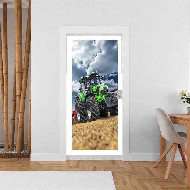 Sticker porte avec vos photos - Poster Porte deutz fahr tractor