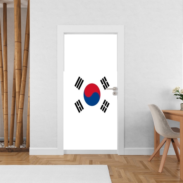 Sticker Drapeau Coree Du Sud