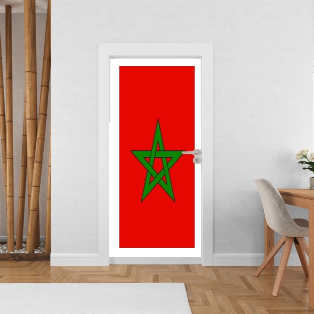Sticker Drapeau Maroc