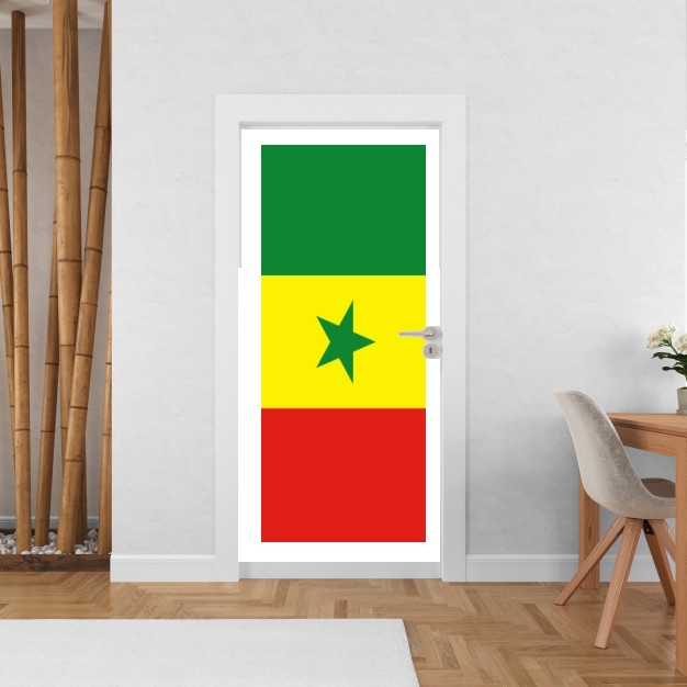 Sticker Drapeau Senegal