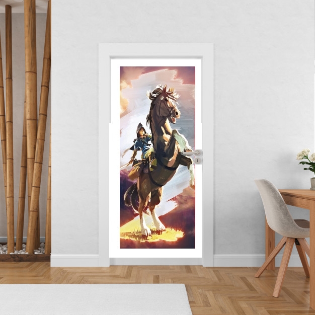 Sticker Epona Horse with Link