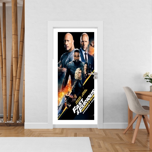 Sticker fast and furious hobbs and shaw
