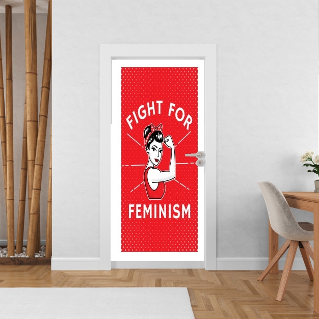 Sticker Fight for feminism